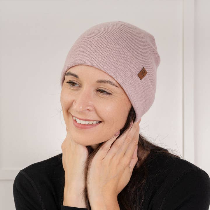 menique - Wholesale Beanie - Women's - Women's Knit Beanie Merino & Cashmere