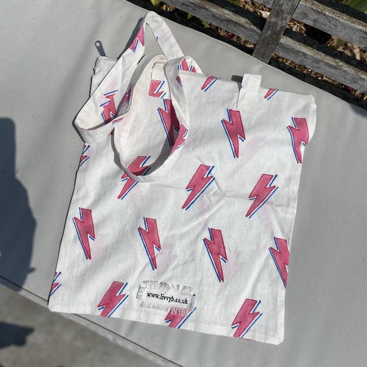 Sac cabas zippé Bolt pour la vente par Livvy B