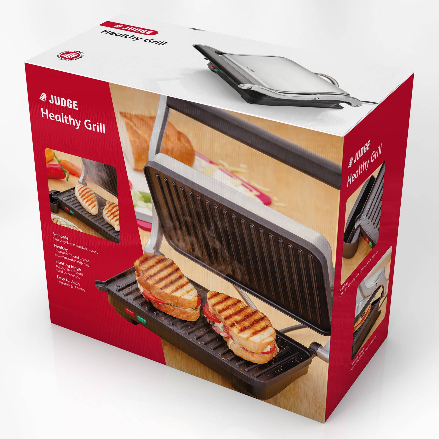 Judge UK - Vendita all'ingrosso Elettrodomestici da cucina - Judge Electricals, Healthy Grill - UK PLUG6