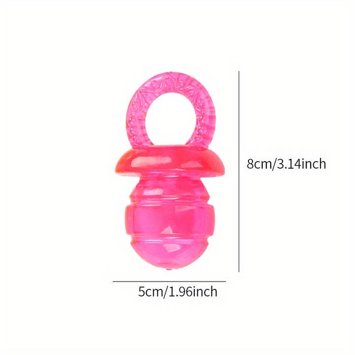 DIYSTORE - Vendita all'ingrosso Giocattolo da masticare - Cani - Giocattolo Interattivo per Animali: Succhietto Trasparente da Masticare per Cuccioli - Perfetto per la Dentizione!