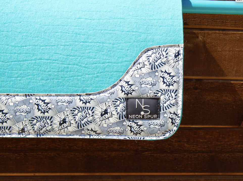 Neon Spur LLC - Wholesale Horseback Riding Gear - Marvel-ous Wool Saddle Pad1