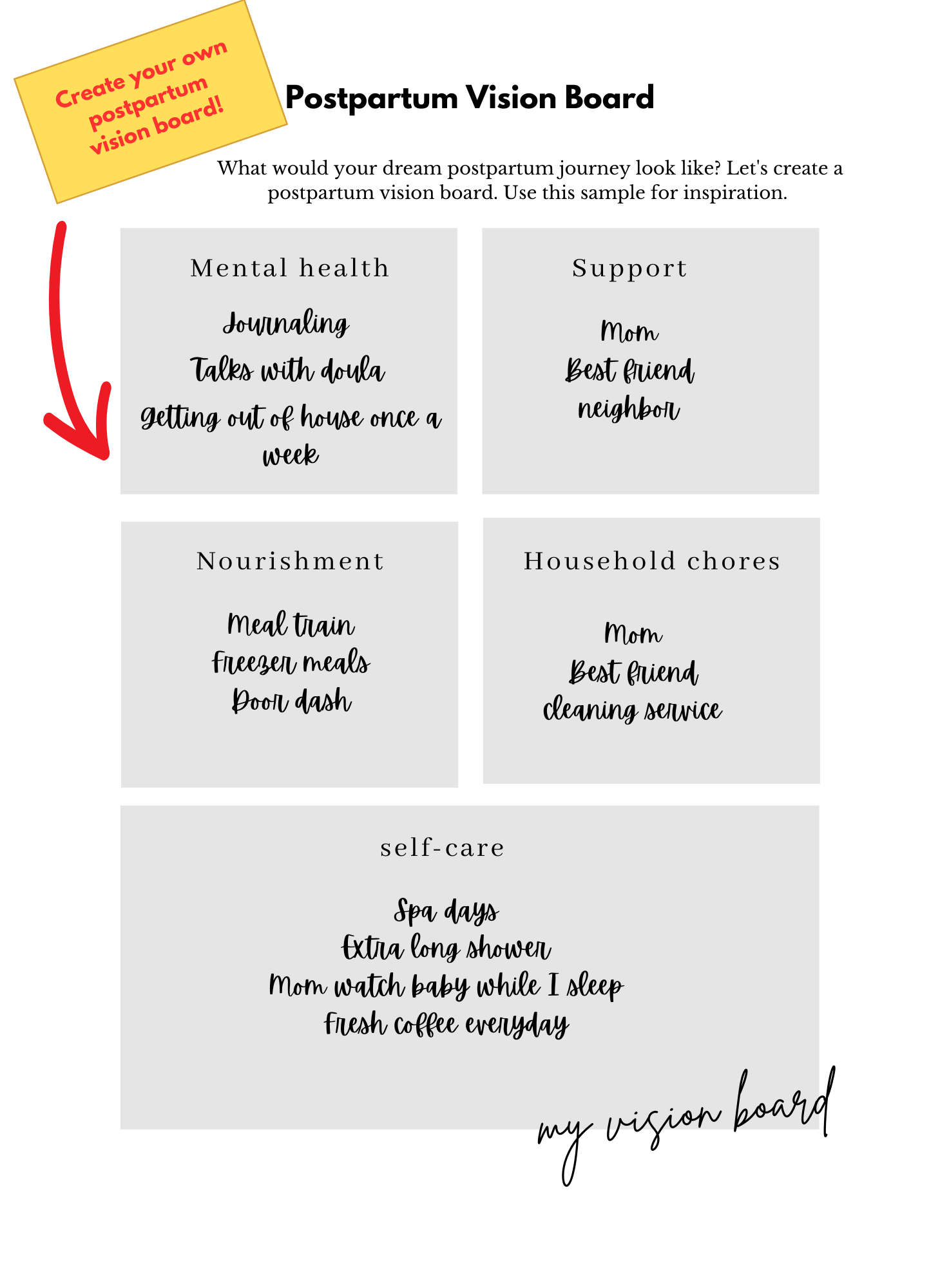 Think Like A Mom - Wholesale Planner - Postpartum Planner3