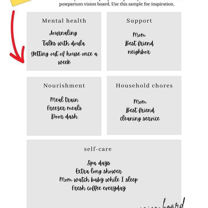 Think Like A Mom - Wholesale Planner - Postpartum Planner3