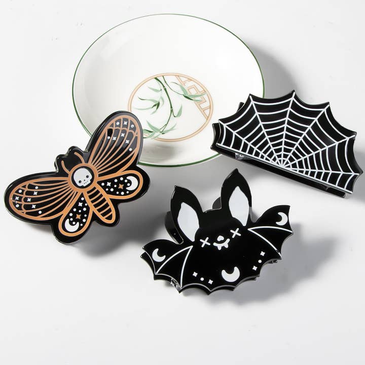 Lily Clothing - Wholesale Hair Clip - Women's - HALLOWEEN BAT HAIR CLIP BACK HEAD HAIR CLIP5