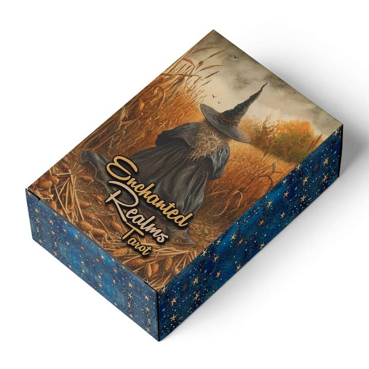 Ibiza Tarot USA - Wholesale Tarot Cards - Enchanted Realms Tarot - 78 cards - Tarot - Tarot Deck - Fortune Telling - Divination tools - Wisdom of the Witch in Your Hands