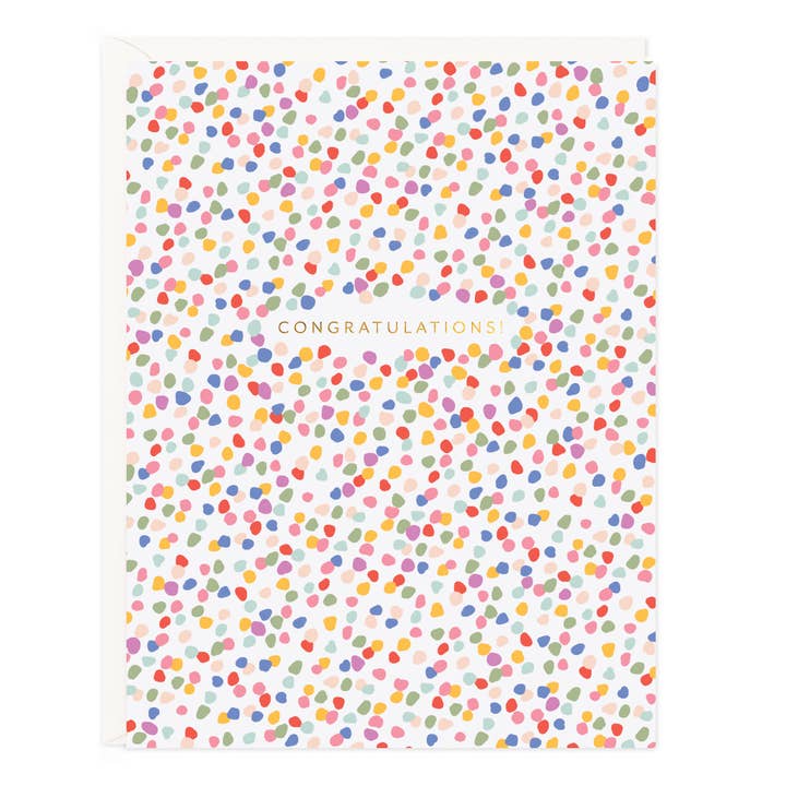 Ramona & Ruth - Wholesale Congratulations Card - Congrats Dots Card