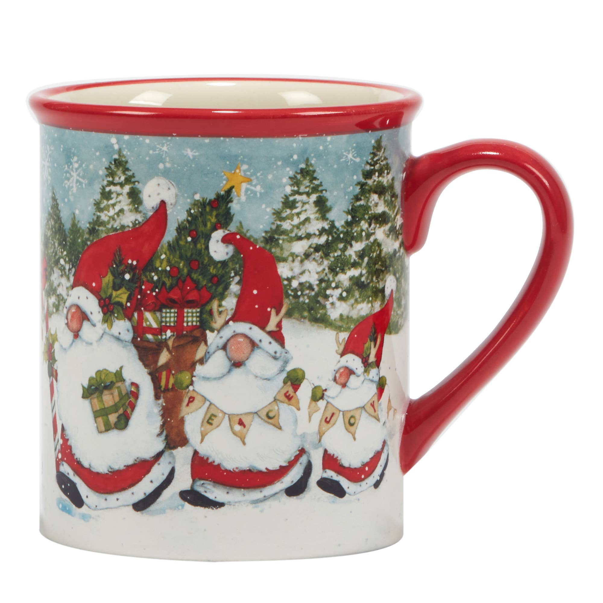 Certified International – wholesale Coffee mug – Christmas Gnomes Mug 16 oz asst5