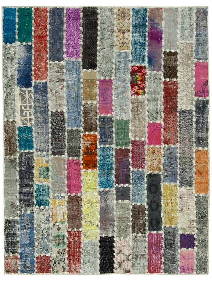 Tapete Patchwork Moderno Multicolor 6x8 - 30967 por atacado de RUG N CARPET