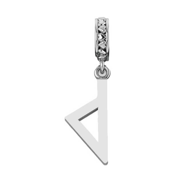 Corsica Charm Rhodium-Plated Silver 925 for wholesale by TALISMAN JEWELLERY (D&Fidanverdi, S.L.)