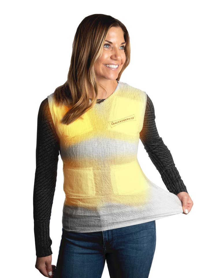 UnderWarmer Heated Compression Base layer Shirt for wholesale by UnderWarmer