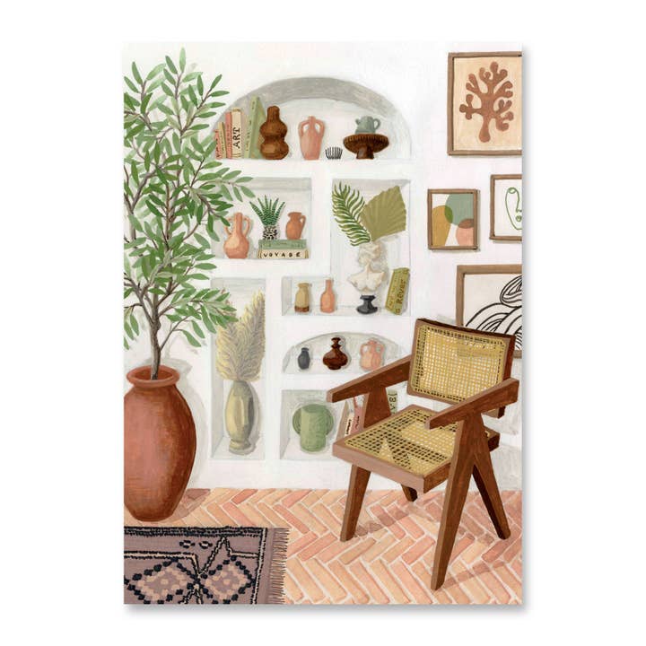 Mediterranean postcard for wholesale by MÉLANIE VOITURIEZ