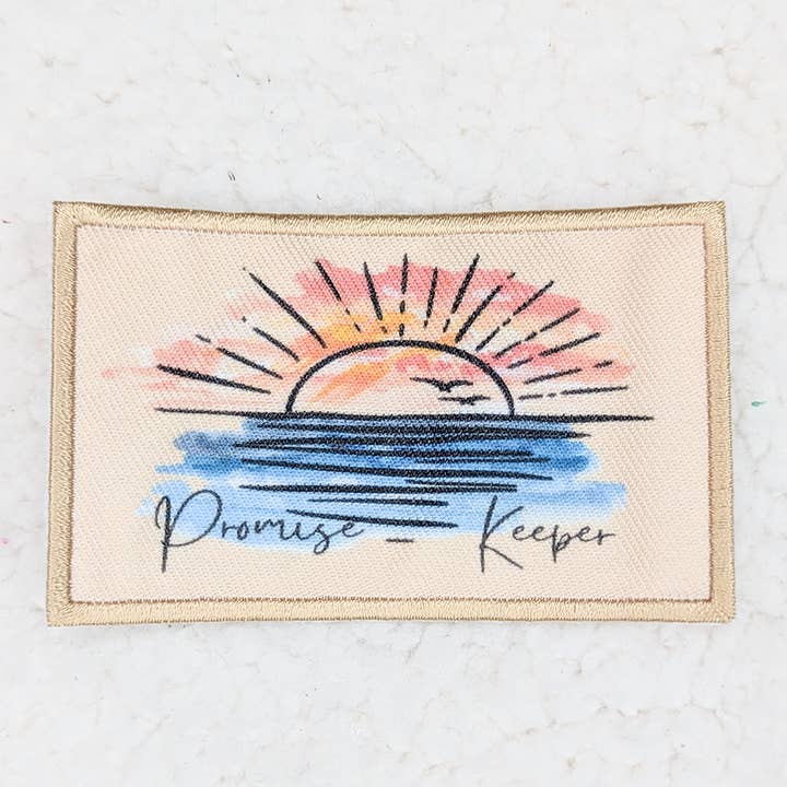 Promise Keeper Embroidered HAT/POCKET Patch for wholesale by Trendy Transfers