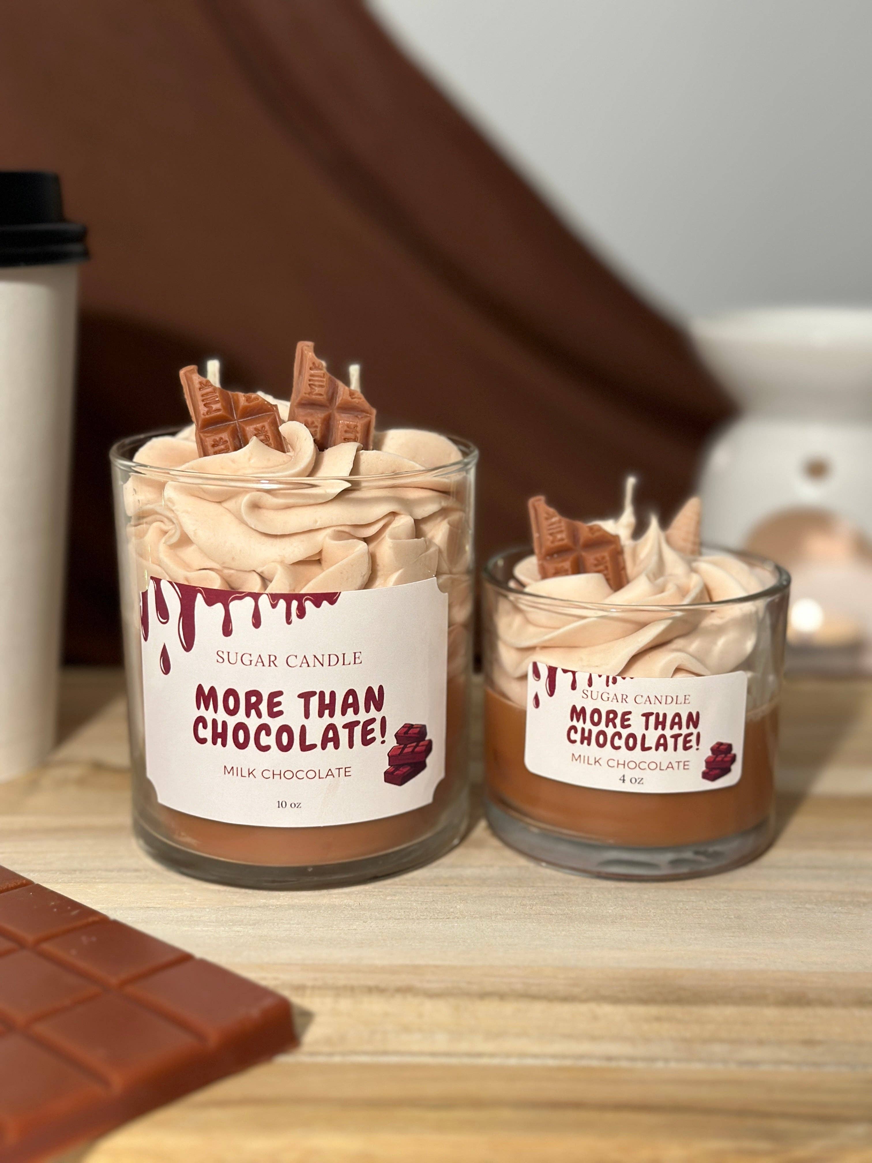 Sugar Candle - Wholesale Jar/Filled Candle - Whipped Cream Milk Chocolate Candle – Dessert Candle & Gift for Any Occasion4