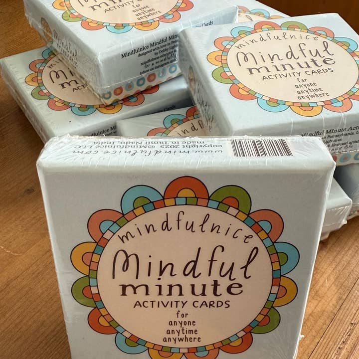Mindfulnice - Wholesale Card game - Mindful Minute Activity Cards for Mental Health & Wellness2