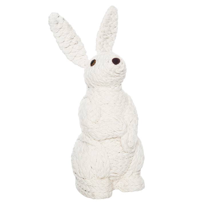 C&F Home - Wholesale Decorative Figurine - Easter Woven Large Rabbit Decorative Figurine