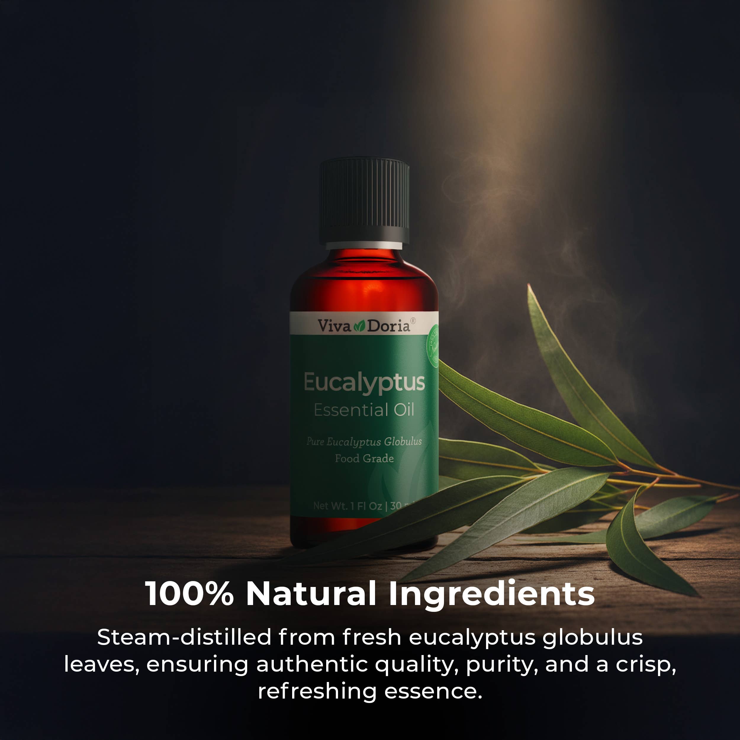 VIVA DORIA INC. - Wholesale Essential Oil - Eucalyptus Essential Oil, Food Grade, 30 mL (1 Fluid Ounce) 5