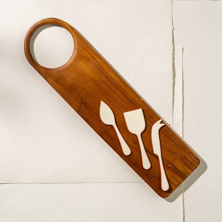 INARTISAN - Wholesale Kitchen Utensil Set - Alder Enamel Cheese Set1