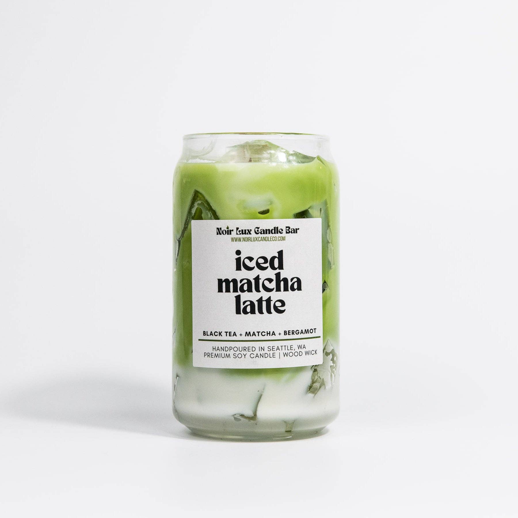 Noir Lux Candle Co - Venta al por mayor Velas en tarros - Latte de matcha helado