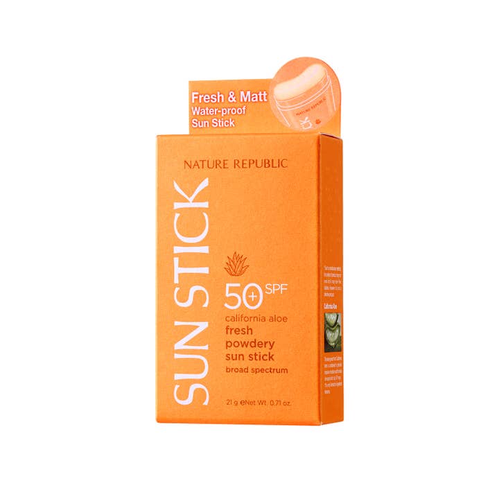 EMC - Wholesale Sunscreen - NATURE REPUBLIC California Aloe Fresh Powdery Sun Stick