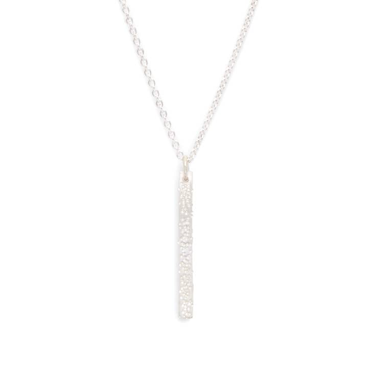 Christina Kober Designs - Wholesale Pendant/Charm Necklace - MINI BAR NECKLACE | diamond dusted1