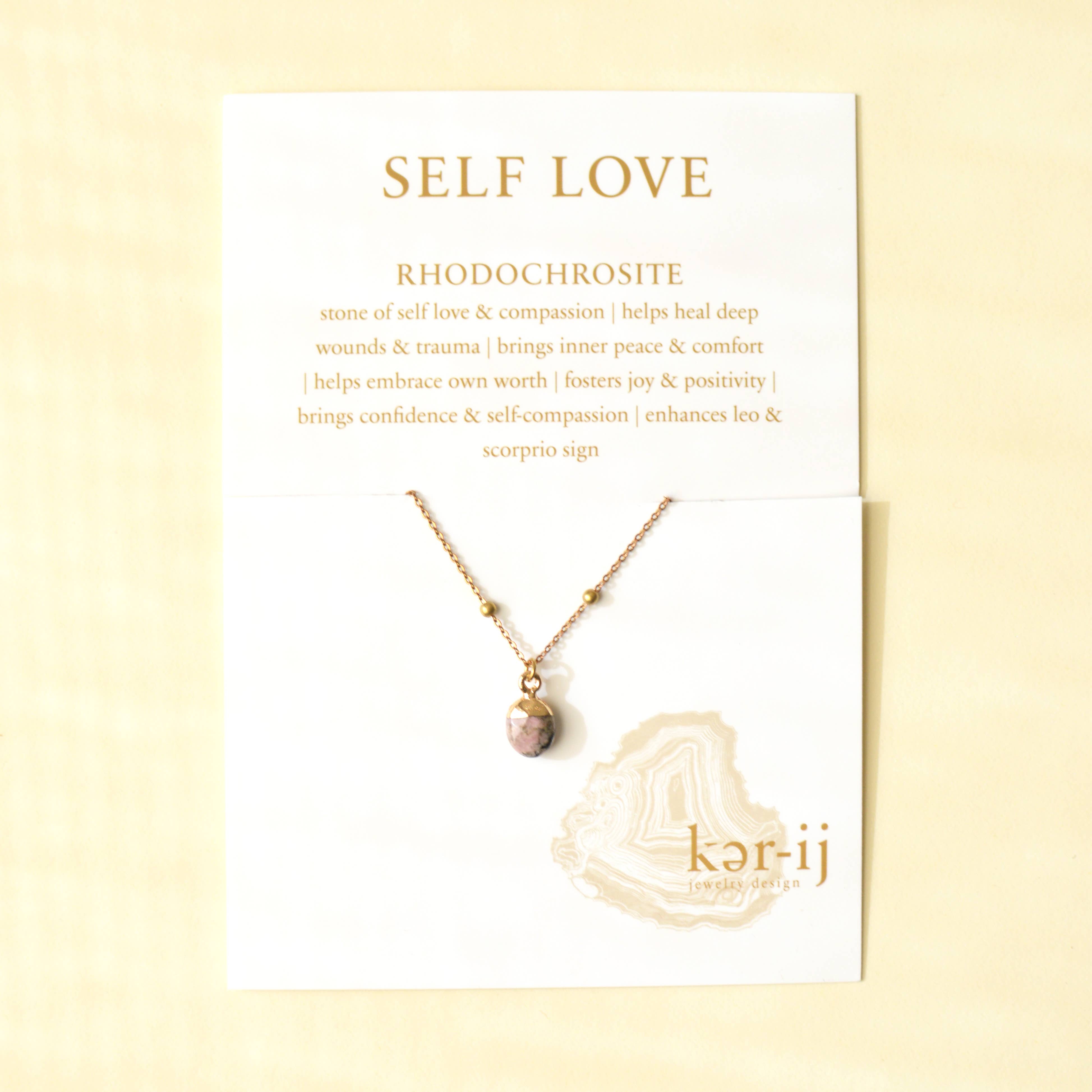 Ker-ij Jewelry - Vendita all'ingrosso Collana con ciondolo/pendaglio - Collana con pietra curativa su carte5