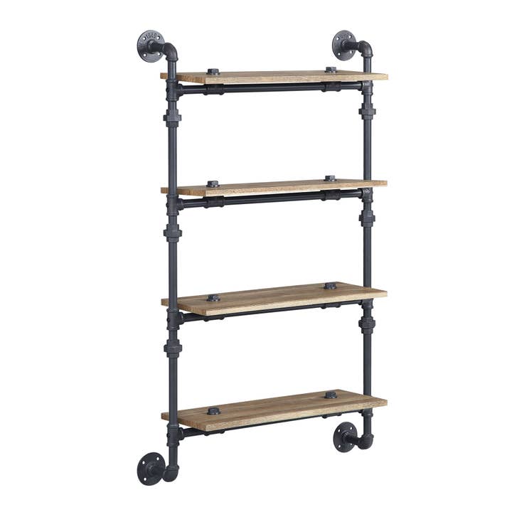 Brantley Wall Rack w/4 Shelves AC00737 for wholesale by Acme Furniture Industry, Inc.
