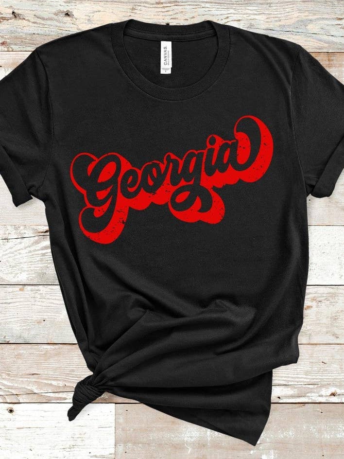 GEORGIA GROOVY TEE for wholesale by American Threadz Apparel