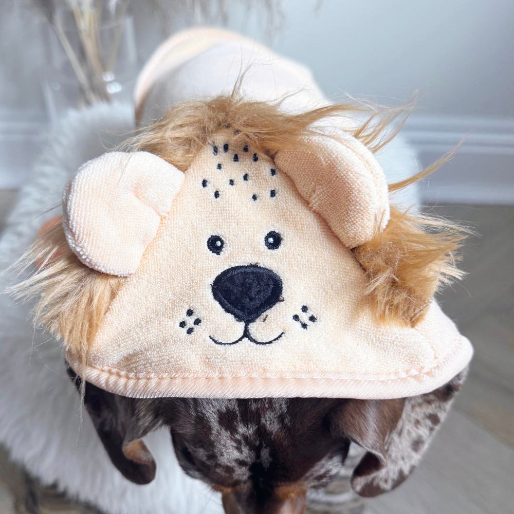 Cocopup London - Venta al por mayor Sudadera - Perros - Bata para secar perros Roary el León6