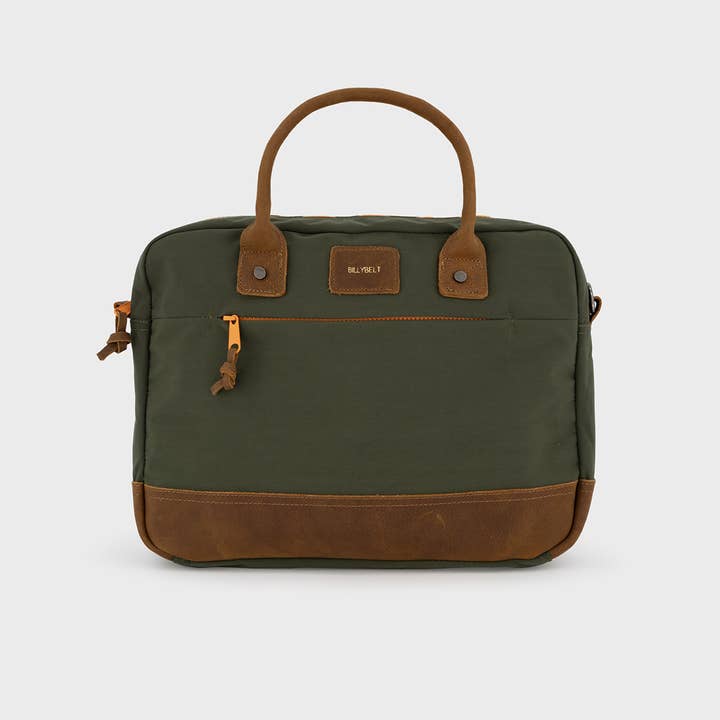 Khaki and Orange laptop bag and other Purchase Wholesale canvas water bag. Free Returns & Net 60 Terms on Faire trending on Faire.