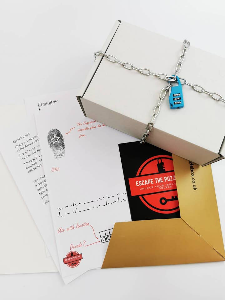 Puzzle box - Operation Swan Dive - Puzzle gifts for adults for wholesale by Escape the puzzle box