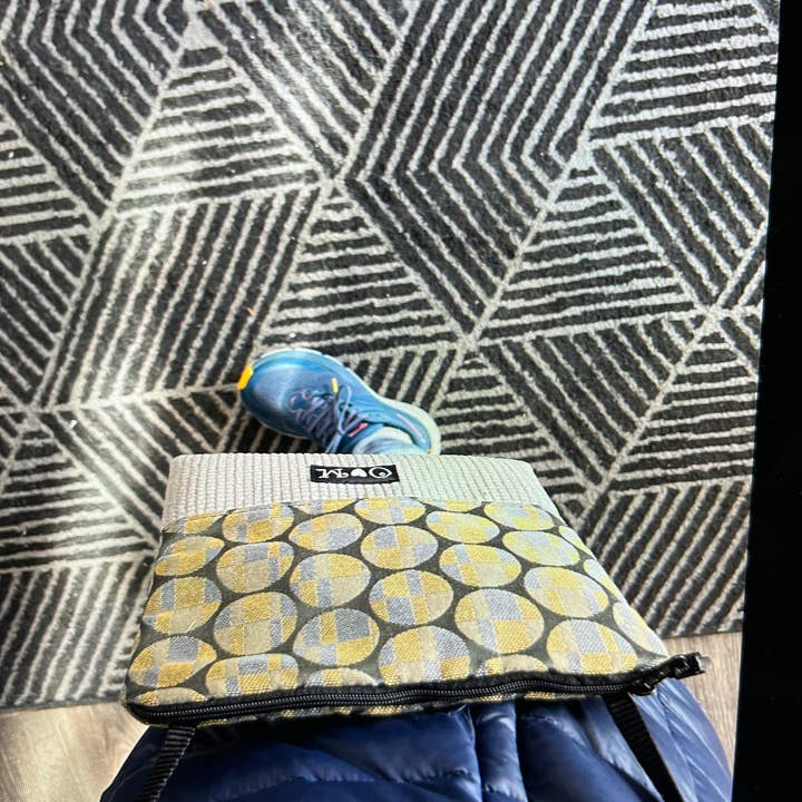 OlovesM.com - Wholesale Crossbody Bag - Women's - Stella Gray Cross Body Purse-Circle Print Fabric2