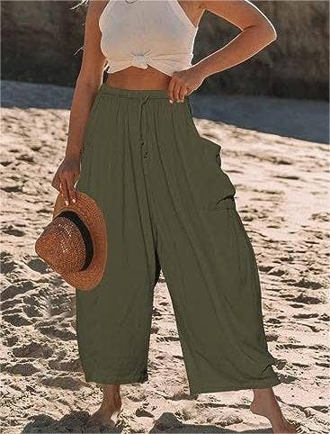 Rosa Clothing - Wholesale Pants - Women's - Soft harem wide-leg pants slacks trousers2