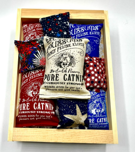 Dr. Pussums Catnip - Vente Jouet – chat - Boîtes cadeaux Holiday Kitty Krate Catnip Toy4