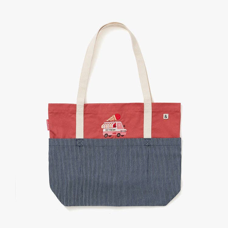 Hedley & Bennett - Wholesale Tote Bag - Women's - Ice Cream Market Tote Bag0