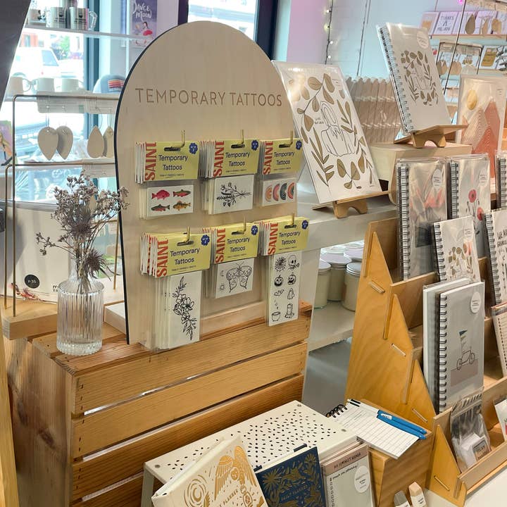 Saint Tattoos - Wholesale Jewelry Stand & Display - Temporary Tattoo Display Stand, 6 Hooks3