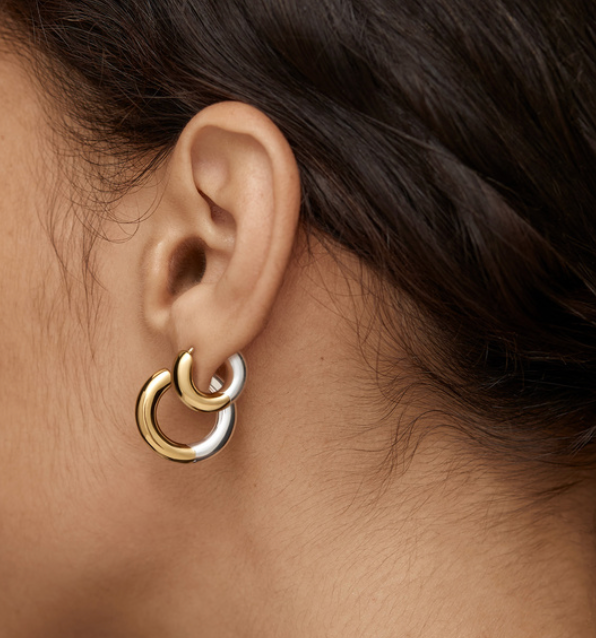 HoopLa – Engroshandel Hoops – Ubesluttet - To-farvet Ørering - Hængsellukning - Vandtæt7