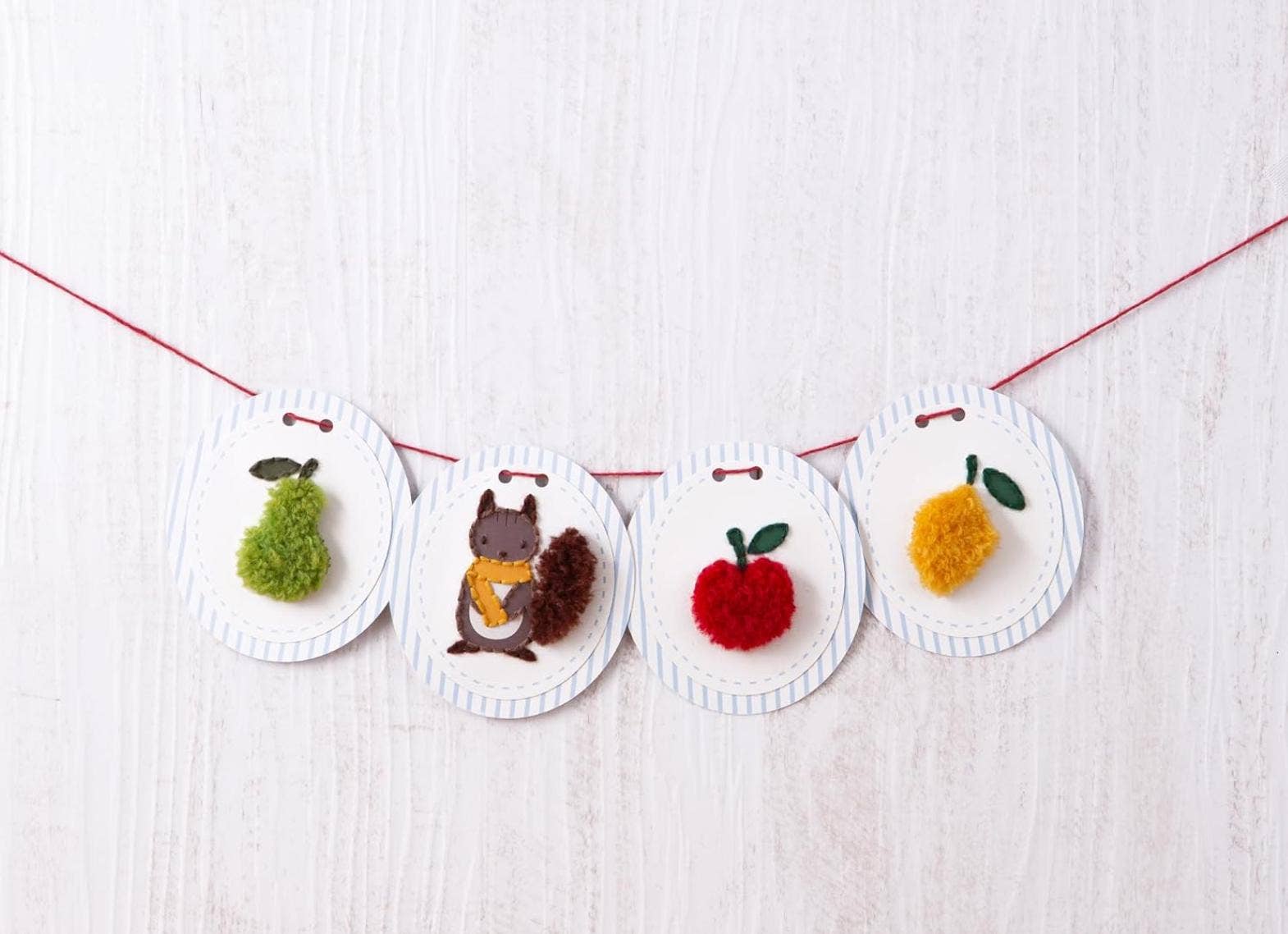 「FUNJI」In Japan – Großhandel Kreuzstich-/Stickzubehör – Japanisches Papier-Stickerei-Set für Anfänger5