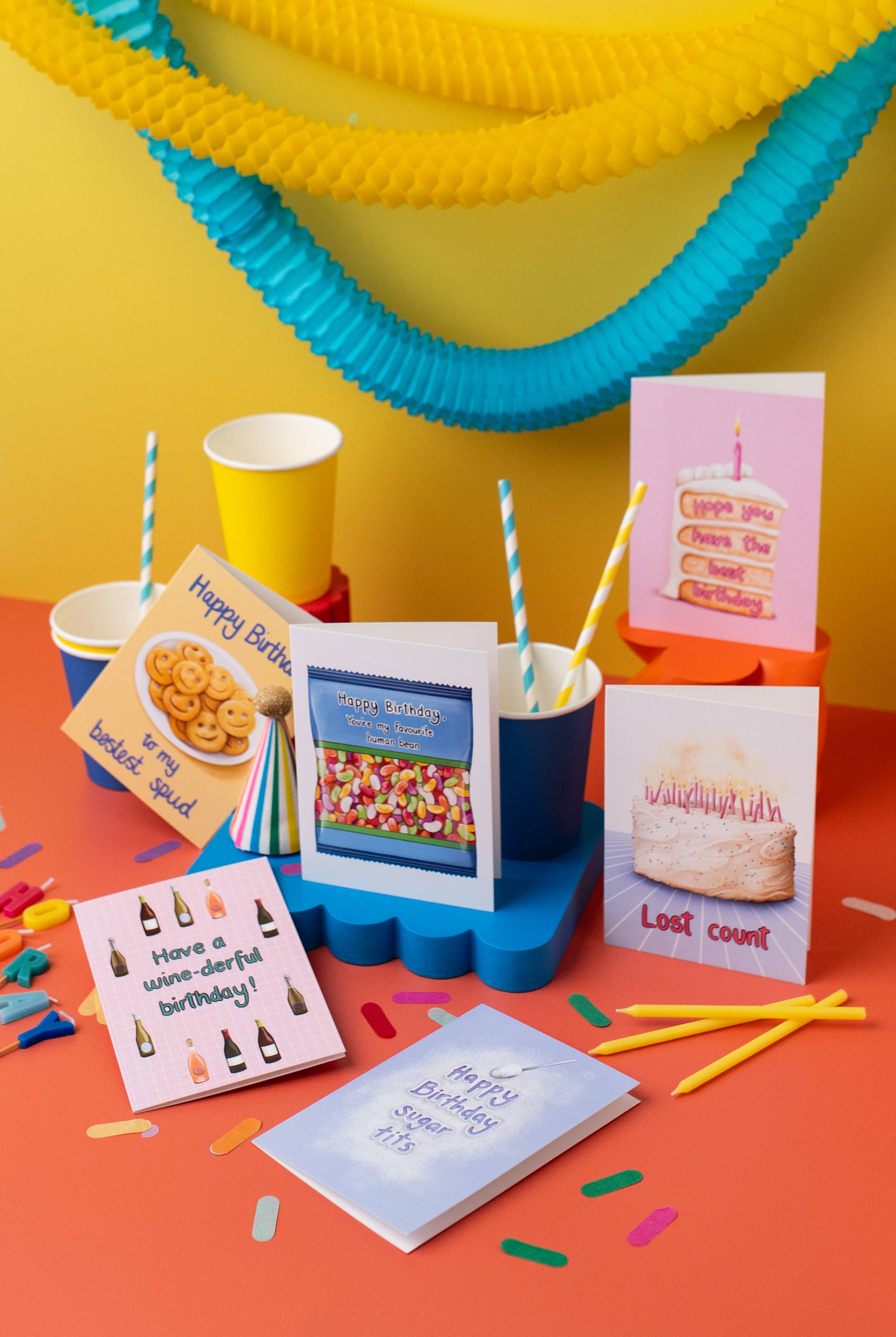 Katie Tinkler illustration - Wholesale Birthday Card - Happy Birthday Sugar Tits - Funny Birthday Card3