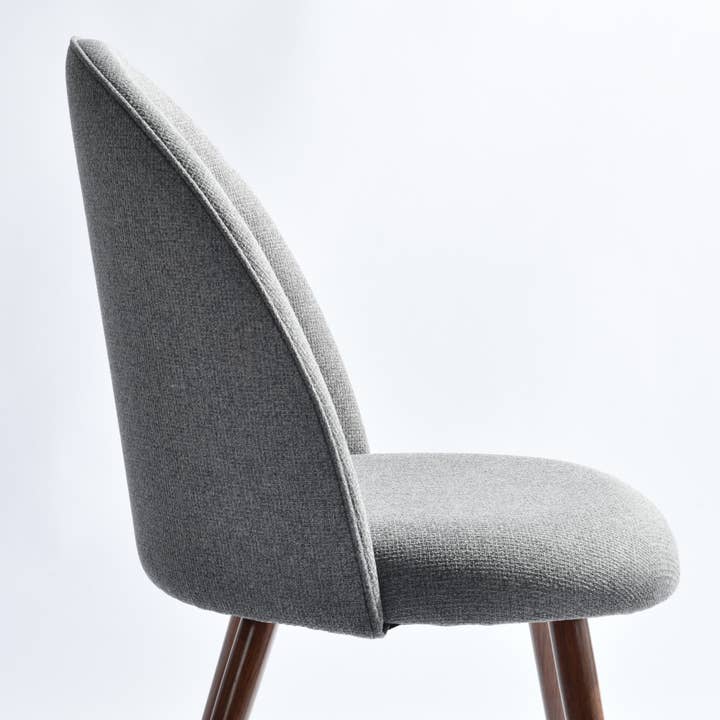 39F Inc. - Wholesale Patio Set - Modern Dining Set: Elegant Table with Four Grey Chairs8