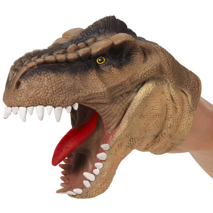 Warm Fuzzy Toys - Wholesale Puppet - Kids & Baby - WARM FUZZY Toys Dinosaur Hand Puppets 12 Packs 1