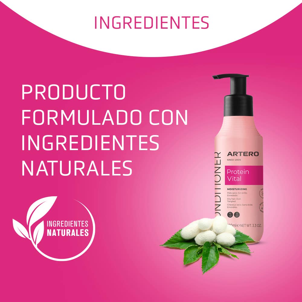 ARTERO Inspiring Style - Vente Produit de toilettage – chien - Artero Protein Vital après-shampooing hydratant pour chiens et chats (100 ml - 3,3 oz)4
