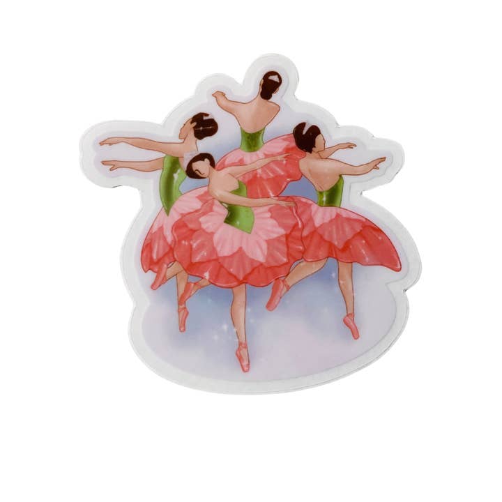 Denali & Co. - Wholesale Sticker - Notenkraker Wals van de Bloemen Sticker, 7,4 cm x 7,6 cm