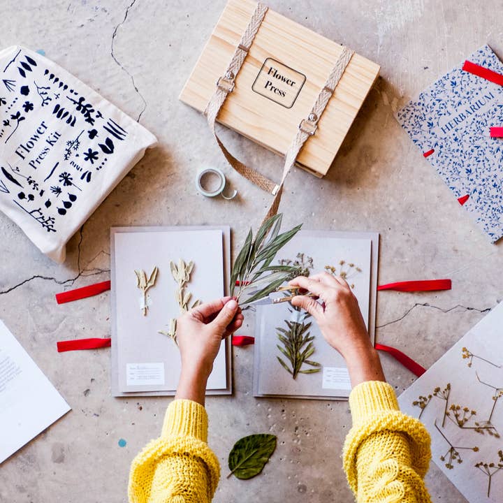 Fábrica de texturas - Wholesale DIY craft kit - The Flower Press Kit2