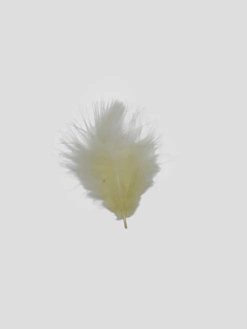 Marabou 7 cm Lichtgeel voor wholesale door Enkels Feathers