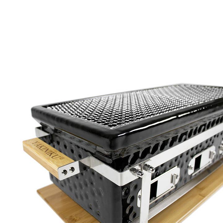 YAKINIKU® | Original Japanese Grill – wholesale Outdoor grill tools – YAKINIKU LARGE Rectangular Shichirin Konro & Yakitori grill