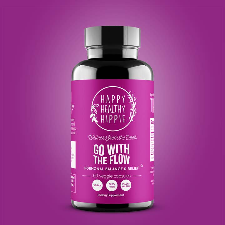 Happy Healthy Hippie - Wholesale Oral Supplement/Vitamin - Go With The Flow Hormone Balance Supplement