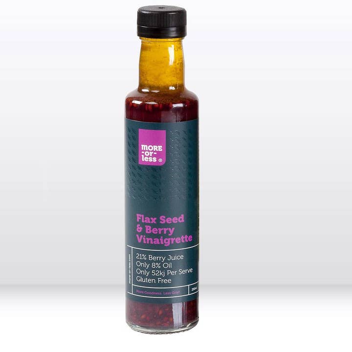 Flax Seed & Berry Vinaigrette 250ml for wholesale by Heavensent Gourmet