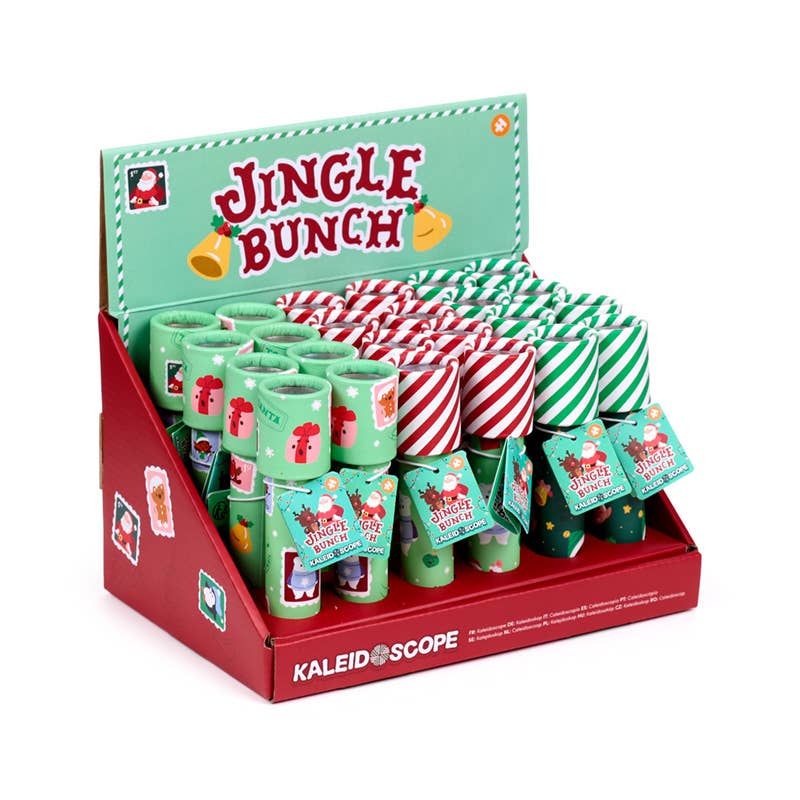 Puckator Ltd – wholesale Kalejdoskopkamera - Barn och baby – Jingle Bunch julmini-kalejdoskop0