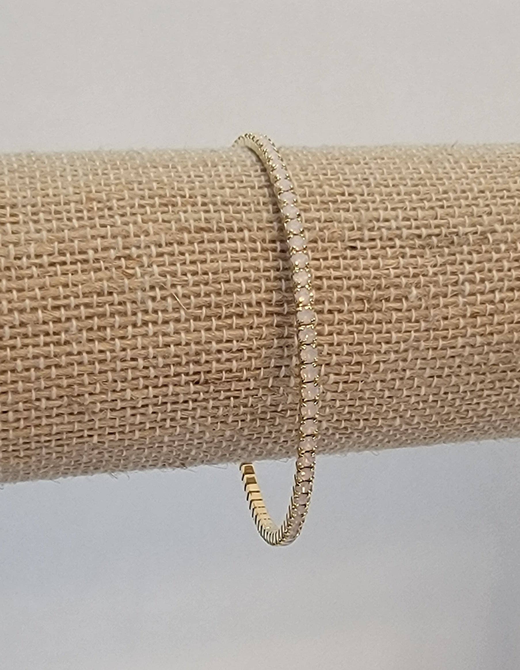 BETTYOH INC - Wholesale Beaded Bracelet - OPAL Gold Metal Bracelet2