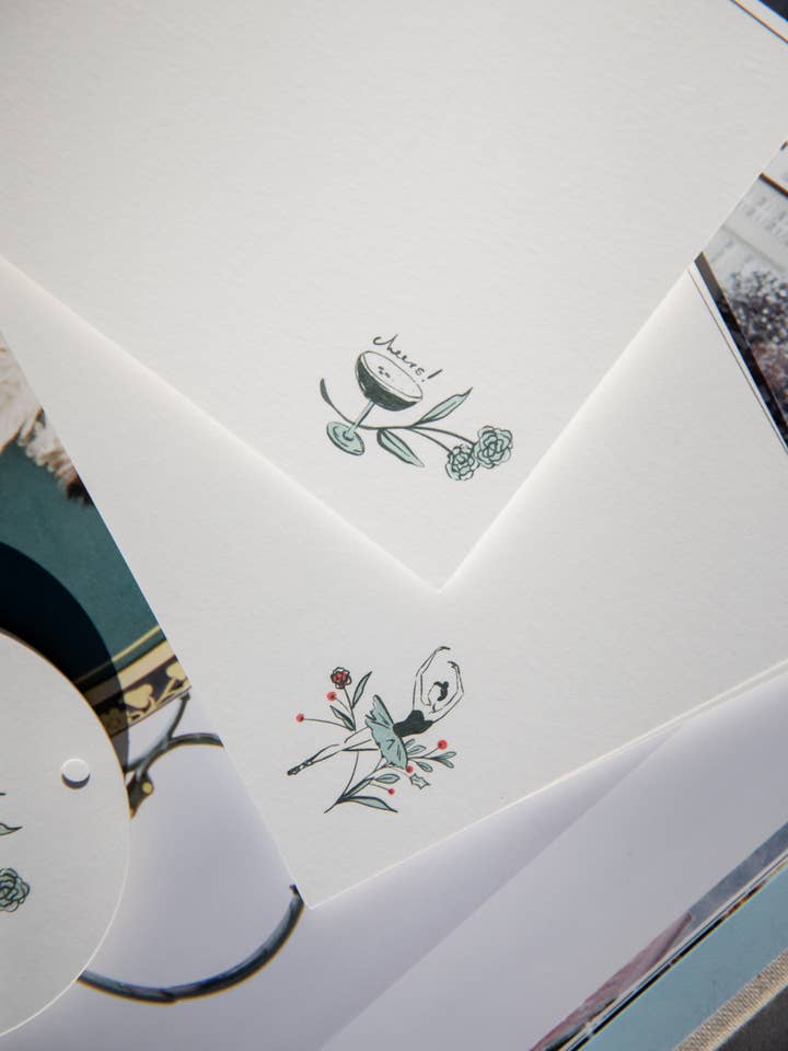 Espresso Martini Stationery Set for wholesale by Ross Paper Co